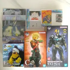 一番くじ　ヒロアカ　C賞爆豪　E賞峰田　ラストワン賞　アーマード・オールマイト