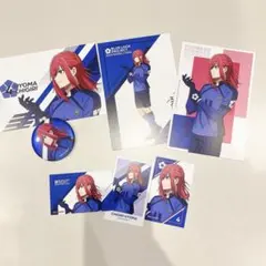 ブルーロック 歩み ポストカード イラストカード 缶バッジ 千切豹馬 マルイ