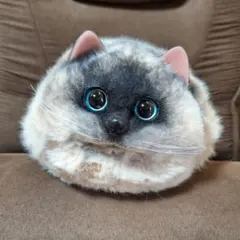 猫　ねこ　リアル　ぬいぐるみ　バッグ　Lサイズ