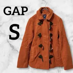 ️海外古着✨️GAP ギャップ 【S】ダッフルコート ウール混 キャメル オレンジ