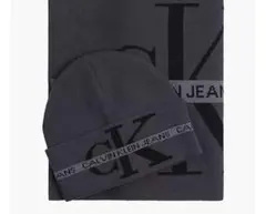 ■新品■カルバンクライン　ギフトセット　ニット帽&マフラー　セット