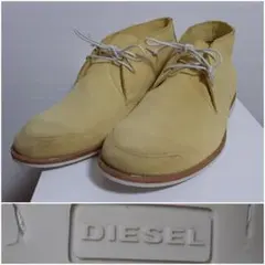 DIESEL　ディーゼル　デザートブーツ スエード イエロー 42のサムネイル
