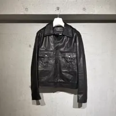 極上】メゾンマルタンマルジェラ 17AW レプリカ レザージャケット 48