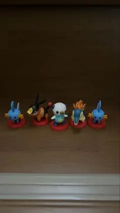 チョコエッグ　 ポケモン ミニフィギュア 5体セット