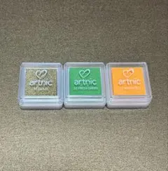 artnic スタンプ台 3個セット