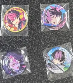 シクフォニ　LANくん　缶バ