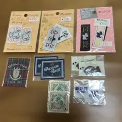 ソーイングラベル　昭和レトロ