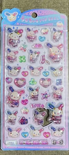 【正規品】サンリオ ウサハナ うるちゅるPOPSEALのサムネイル