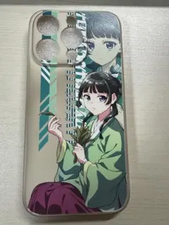 薬屋のひとりごと 猫猫 iPhone15 Pro ケース ソフト 使用感あり
