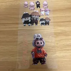 ラブブ転写シール