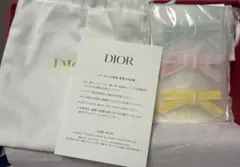 ディオール　リボン型ヘアクリップ　ノベルティ　DIOR 巾着付きのサムネイル