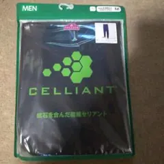 セリアント　MEN　CELLIANT ストレッチワイドパンツ Mサイズ ブラック