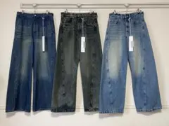 WYM LIDNM デニム　3本　セット売り
