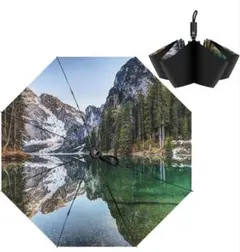 折りたたみ傘 サンシェードワンタッチ自動開閉 コンパクト 旅行傘 防風