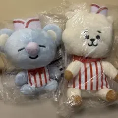 3体　LINEFRIEDS KOYA RJ ぬいぐるみセット BTS バンタン