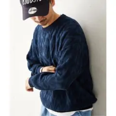 ジャーナルスタンダード CALIFORNIA アモルファス ジャガードニット M