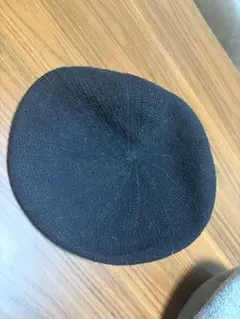 ノーブランド ブラック ベレー帽