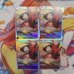 ワンピースカードゲーム プロモ ステッカー4枚セット - メルカリ