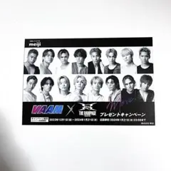 THE RAMPAGE VAAM 会場限定　ポストカード