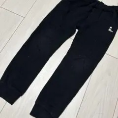 裏起毛 パンツ ブラック 130サイズ