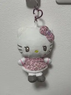 ♡Hello Kitty♡ぬいぐるみ キーホルダー レオパード柄のサムネイル