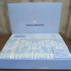 【新品・未使用】WEDGWOOD ウェッジウッド タオルケット 西川産業 日本製