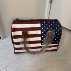 アメリカ国旗デザイン ボストンバッグ