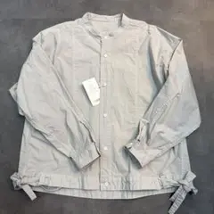 2026SS toujours サイドリボン シャツjaket1号のサムネイル