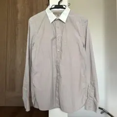 BANANA REPUBLIC ストライプ長袖シャツ M