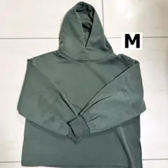裏起毛シンプルパーカー Mサイズ