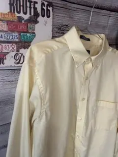 CHAPS 長袖シャツ イエロー クラシックフィットのサムネイル