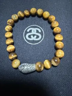 Stussy JAM  MADE スネークヘッド ビーズブレスレット Stussy JAM HOME MADE スネークヘッド ビーズブレスレット - メルカリ