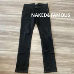 Naked & Famous Denim スキニーデニム ブラックのサムネイル