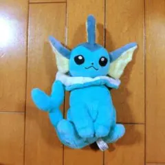 ポケモン シャワーズのポンチョを着たイーブイ ぬいぐるみ シャワーズ イーブイ ポケモンセンターオリジナル ぬいぐるみ イーブイ ポンチョシリーズ