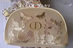 ディオール　母の日 ノベルティ 刺繍　ポーチ　値下げ不可です。