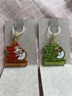 ポケチャーム　ポケモン30周年ロゴマスコット2