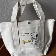 スヌーピー キャンバス トートバッグ