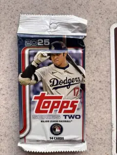 Topps 2025 Series Two Dodgers 14枚入り