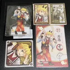 我妻善逸　午年　アクスタ　カード　コースター　購入特典　ポスカ　鬼滅の刃