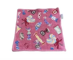 キャンディデザイン タオルハンカチ ピンク