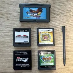 ポケモン ブラック 他DSソフトセット