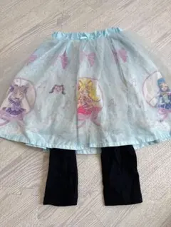 アイドルプリキュア スカッツ チュールスカート レギンス付きスカート 110cm