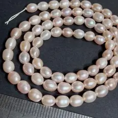 可愛いピンク＊淡水真珠＊ライスm23