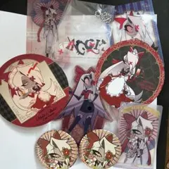 ハズビンホテル　ヴァギー　セット　アクリルスタンド　缶バッジ　クリアカード