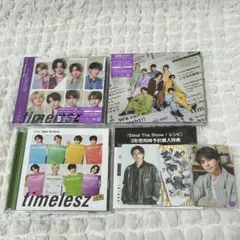 timelesz StealTheShow レシピ 3形態 特典 トレカ DVD