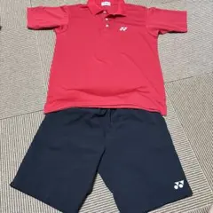 YONEX バドミントン ポロシャツ ハーフパンツ 上下セット Mサイズ