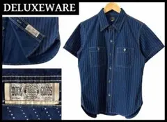濃紺美品 デラックスウエア 40s 50s 10oz ウォバッシュ 半袖 シャツのサムネイル