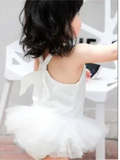 新品 チュチュ 水着&帽子 2点セット 110 120