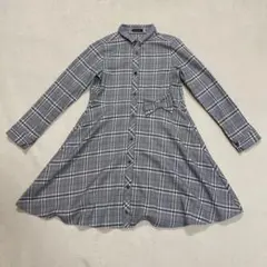 BeBe チェック柄 ワンピース 150
