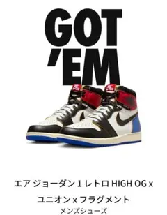 Fragment✖️Union✖️Nike Air Jordan1